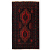Baluchi Rug Handmade Multi Geometric 3x5 ft