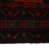Baluchi Rug Handmade Multi Geometric 3x5 ft