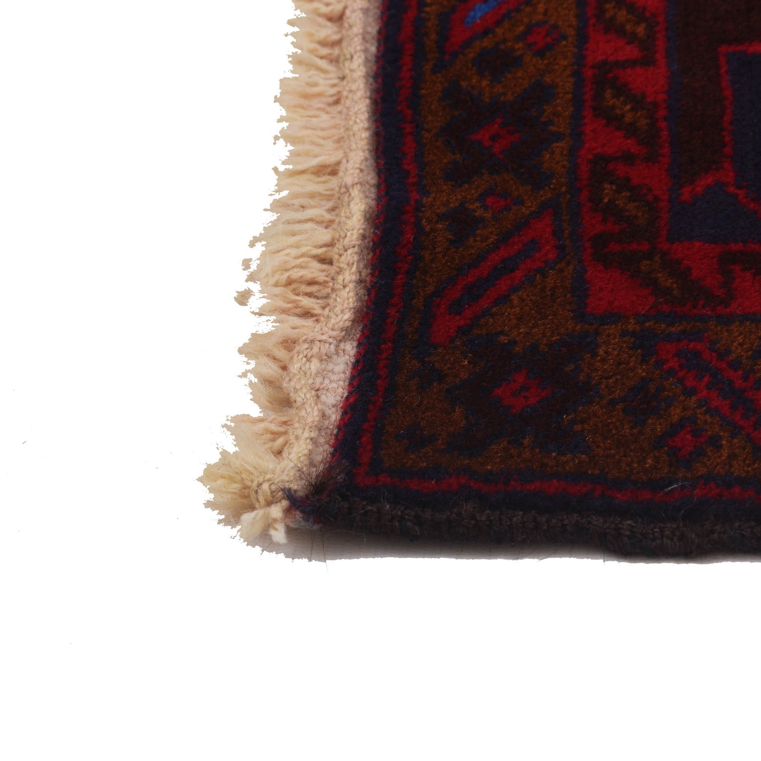 Baluchi Rug Handmade Multi Geometric 3x5 ft