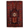Baluchi Rug Handmade Multi Prayer Design 3x5 ft