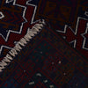 Baluchi Rug Handmade Multi Geometric 2x4 ft