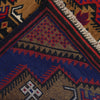 Baluchi Rug Handmade Blue Geometric 3x5 ft