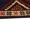 Baluchi Rug Handmade Blue Geometric 3x5 ft