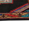 Baluchi Rug Handmade Black Prayer Design 3x5 ft