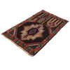 Baluchi Rug Handmade Black Prayer Design 3x5 ft