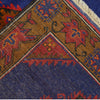 Baluchi Rug Handmade Blue Geometric 3x5 ft