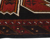 Baluchi Rug Handmade Black Geometric 3x5 ft