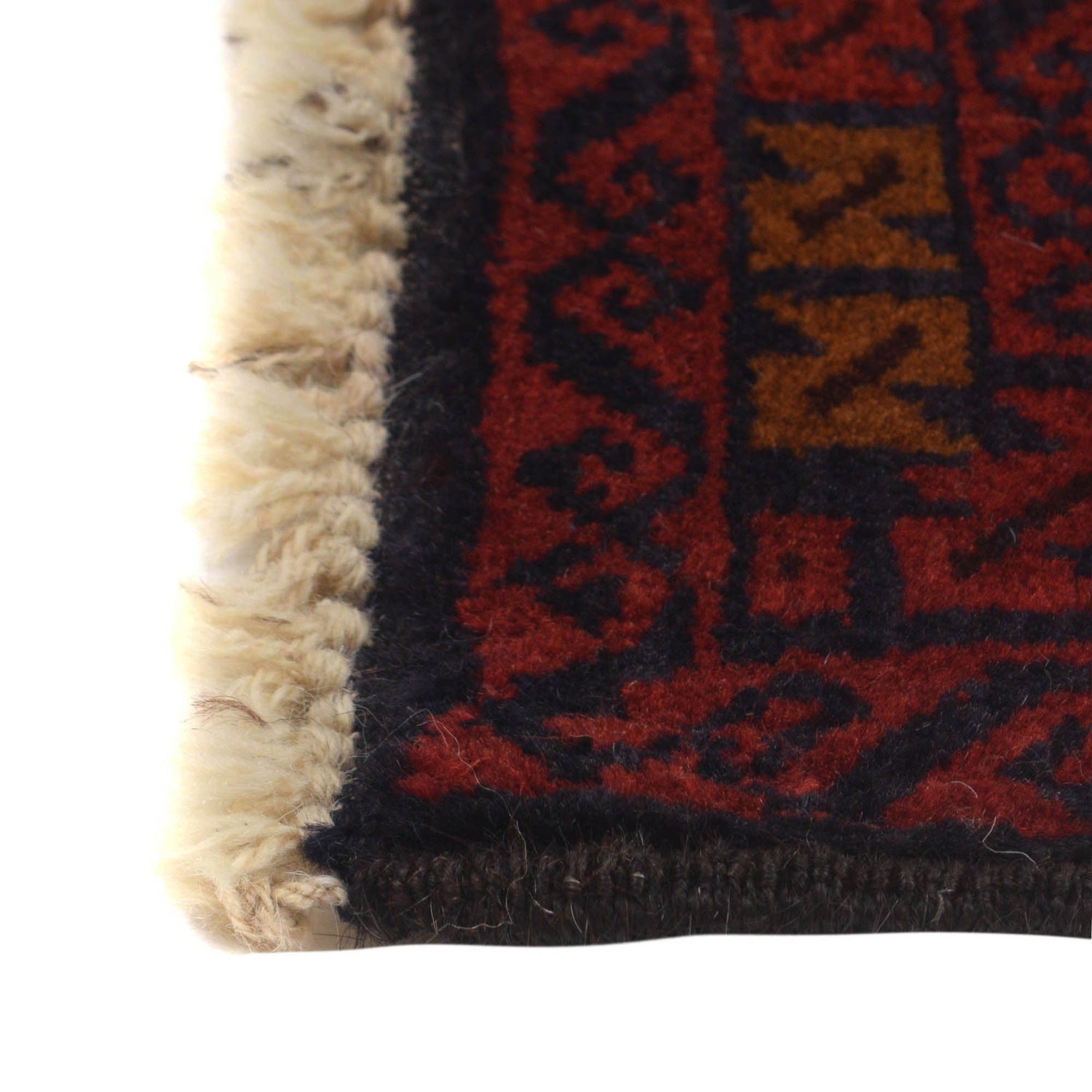 Baluchi Rug Handmade Multi Geometric 3x5 ft
