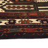 Baluchi Rug Handmade Beige Prayer Design 3x5 ft