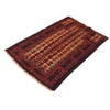 Baluchi Rug Handmade Multi Prayer Design 2x4 ft