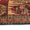 Baluchi Rug Handmade Beige Prayer Design 3x5 ft