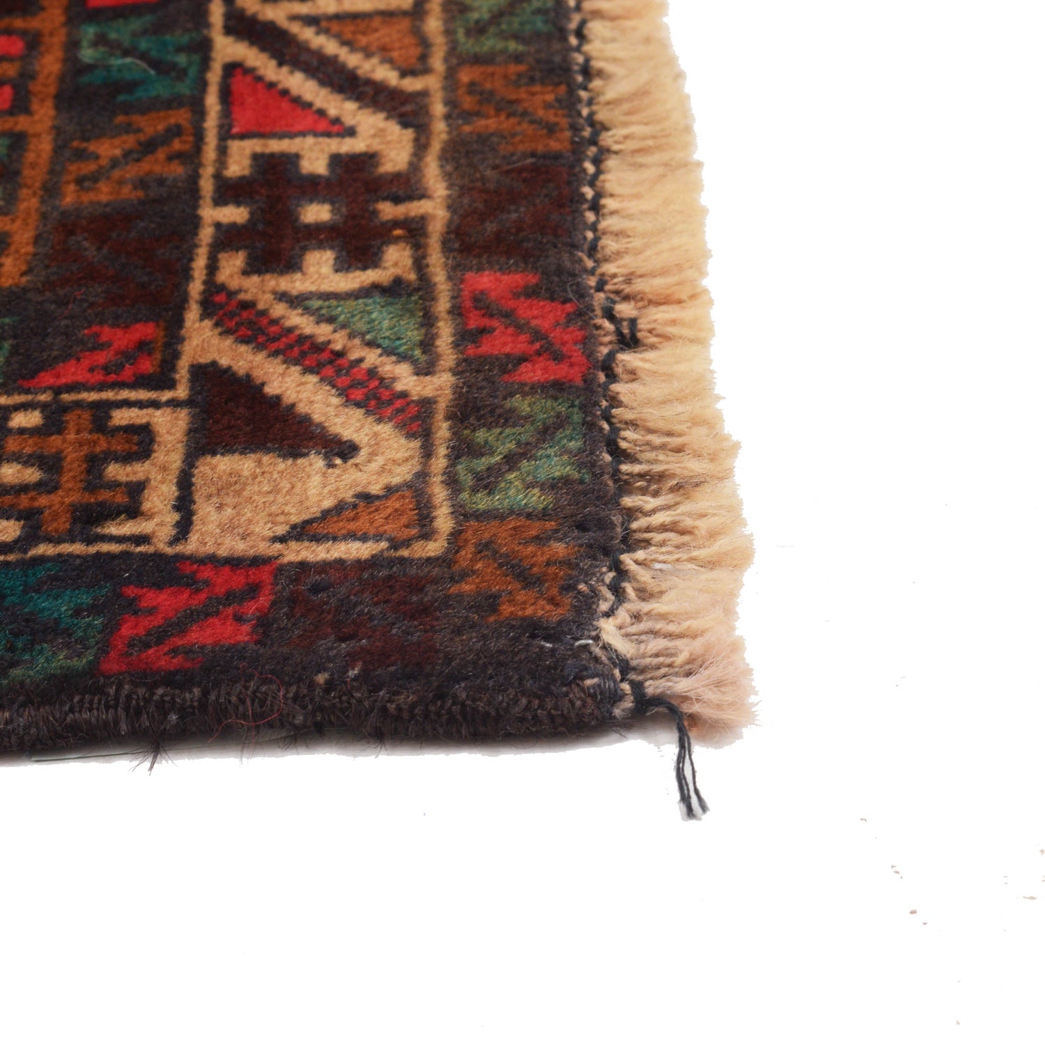 Baluchi Rug Handmade Multi Prayer Design 3x5 ft