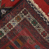 Baluchi Rug Handmade Red Geometric 3x5 ft