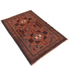 Baluchi Rug Handmade Multi Geometric 3x5 ft