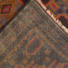 Baluchi Rug Handmade Multi Geometric 3x5 ft