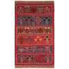 Baluchi Rug Handmade Multi Geometric 3x5 ft
