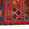 Baluchi Rug Handmade Multi Geometric 3x5 ft