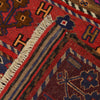 Baluchi Rug Handmade Multi Geometric 3x5 ft
