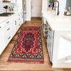 Baluchi Rug Handmade Red Prayer Design 3x5 ft
