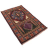 Baluchi Rug Handmade Multi Prayer Design 2x4 ft