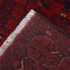Khal Mohammadi Rug Handmade Red 3x5 ft