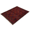 Baluchi Rug Handmade Multi Geometric 4x6 ft