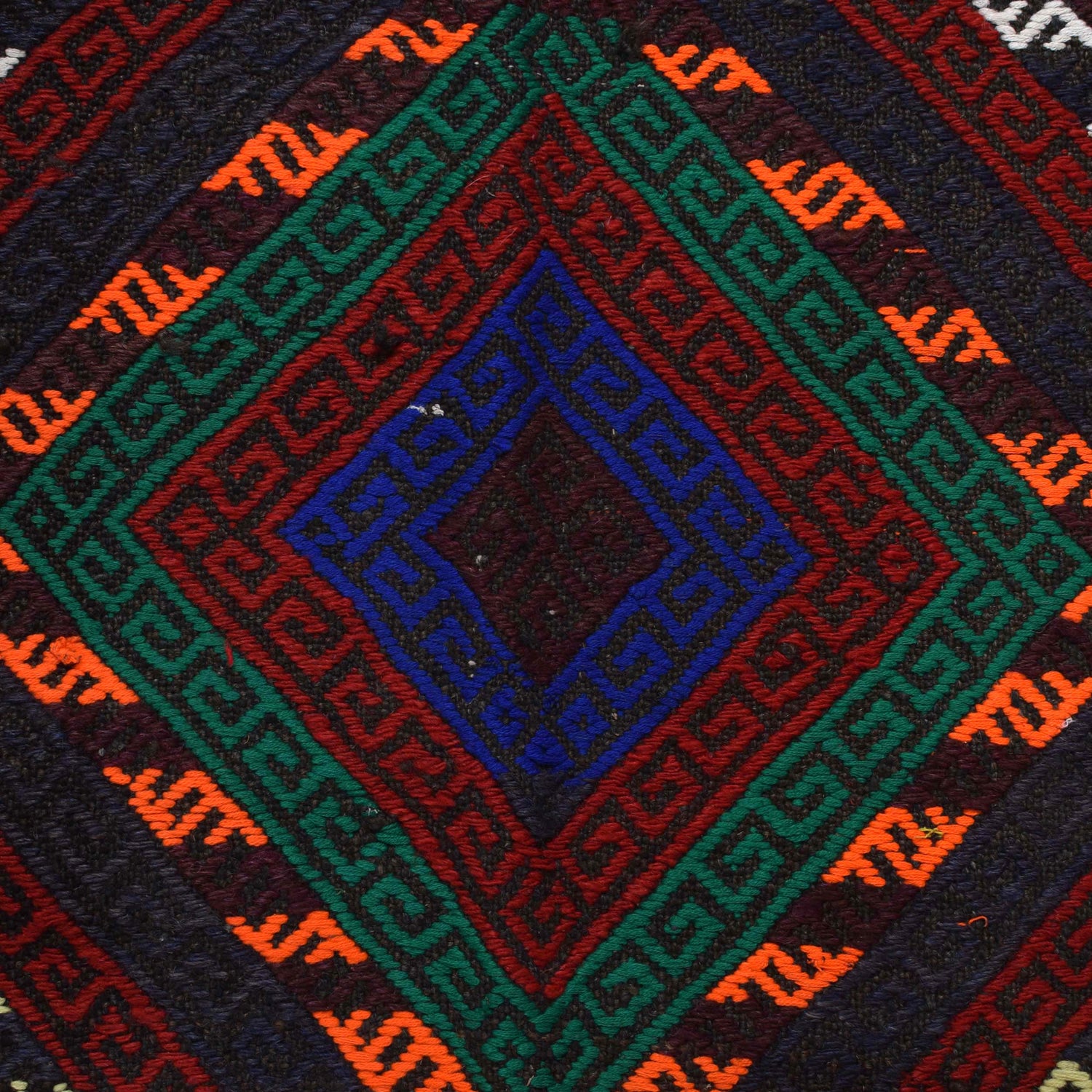 Suzuni Kilim Runner Handmade Multi 6x9 ft