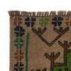 Baluchi Runner Rug Handmade Tan 10' Runner