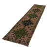 Baluchi Runner Rug Handmade Tan 10' Runner