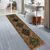 Baluchi Runner Rug Handmade Tan 10' Runner