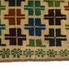Baluchi Runner Rug Handmade Beige 10' Runner