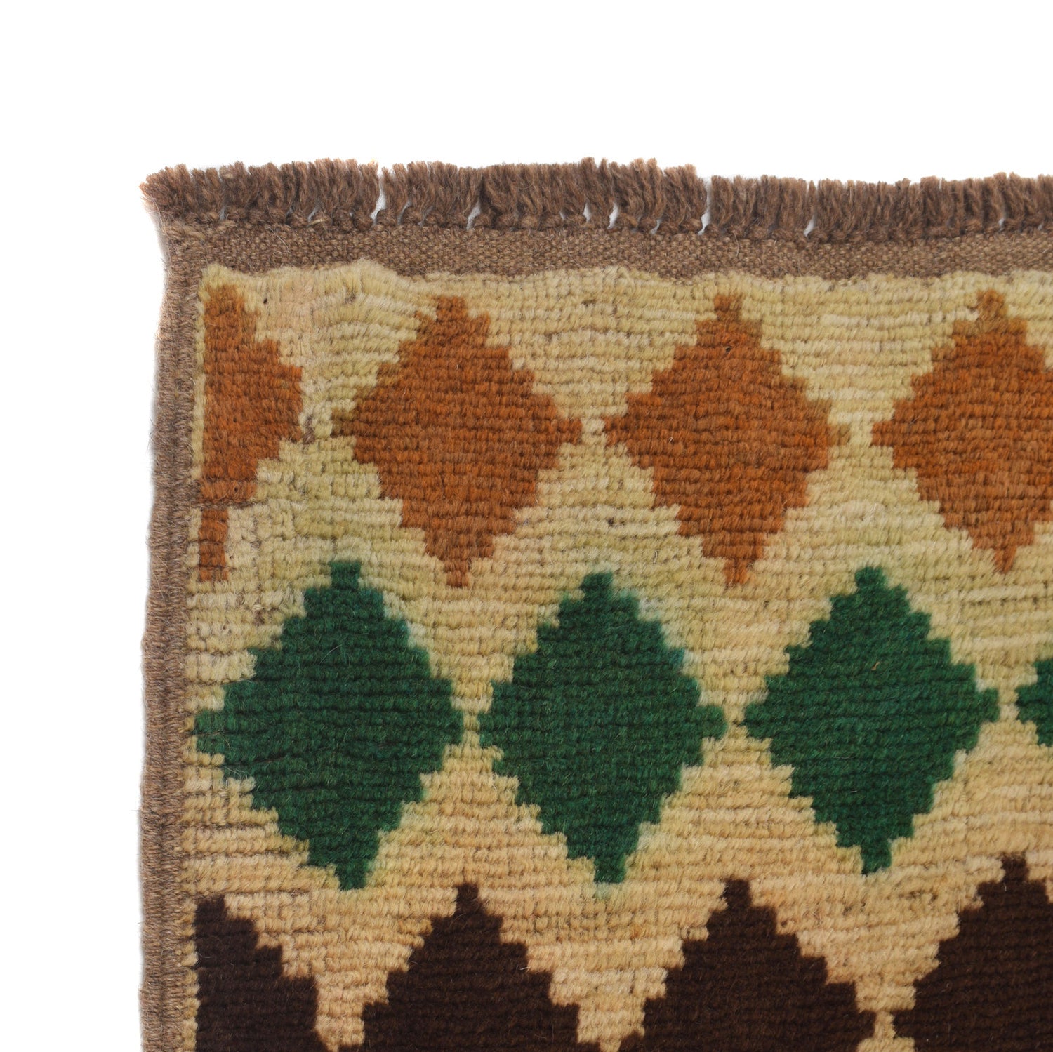 Baluchi Runner Rug Handmade Beige 10' Runner