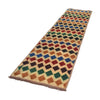 Baluchi Runner Rug Handmade Beige 10' Runner