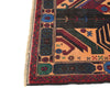 Baluchi Rug Handmade Orange Prayer Design 3x5 ft