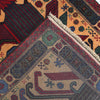 Baluchi Rug Handmade Orange Prayer Design 3x5 ft
