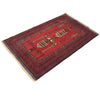 Baluchi Rug Handmade Red Prayer Design 3x5 ft