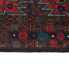 Baluchi Rug Handmade Blue Geometric 3x5 ft
