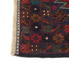 Baluchi Rug Handmade Blue Geometric 3x5 ft