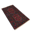 Baluchi Rug Handmade Blue Geometric 3x5 ft