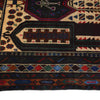 Baluchi Rug Handmade Beige Prayer Design 3x5 ft