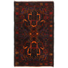Baluchi Rug Handmade Multi Geometric 2x4 ft