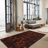 Baluchi Rug Handmade Multi Geometric 2x4 ft