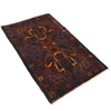 Baluchi Rug Handmade Multi Geometric 2x4 ft