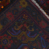 Baluchi Rug Handmade Multi Geometric 2x4 ft