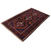Baluchi Rug Handmade Multi Geometric 4x6 ft