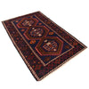 Baluchi Rug Handmade Multi Geometric 4x6 ft