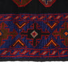 Baluchi Rug Handmade Red Geometric 4x7 ft