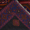 Baluchi Rug Handmade Red Geometric 4x7 ft
