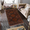 Baluchi Rug Handmade Multi Geometric 4x6 ft