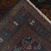 Baluchi Rug Handmade Multi Geometric 4x6 ft
